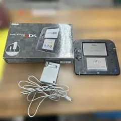 Nintendo 2DS 本体 ブラック ACアダプター付き
