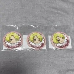 氷室聖 缶バッジ3点セット まるくじ