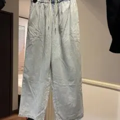 シューラルー　ライトブルーデニムパンツ