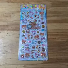 動物キャラクター立体シール　ボンボンドロップシール