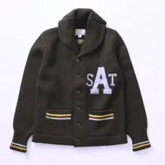 ショールカラーカーディガン