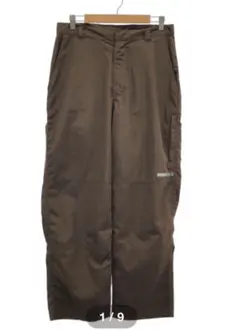 90-00s STUSSY ナイロンパンツ 32ブラウンステューシー