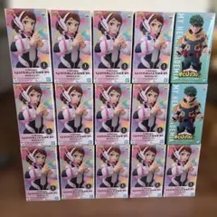 僕のヒーローアカデミア 緑谷出久、麗日お茶子　フィギュア　15体セットまとめ売り