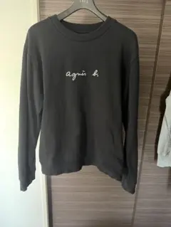 agnès b. ブラックトレーナー サイズ3