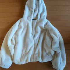 CHIP CLIP フード付きボアジャケット M