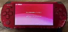 SONY PSP-3000 プレイステーション ポータブル レッド
