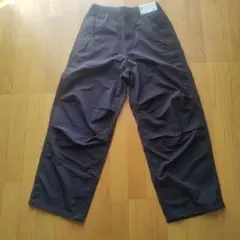 ジーユー　パラシュートパンツ黒　Sサイズ