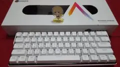 KEMOVE DK61 SnowFox 60% 61キー 青軸 キーボード