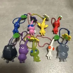 ピクミン　マスコット&フルーツグミ2 キーホルダー　マスコット コンプ