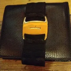 Salvatore Ferragamo 三つ折り財布 ブラックのサムネイル