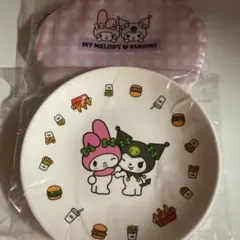 マイメロ　クロミ　お皿　ポーチ