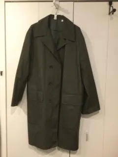 ⭐️未使用⭐️UNIQLO U ユニクロユー　ブロックテックコート　オリーブ　L