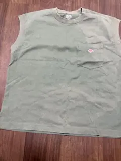 DANTON ノースリーブ カットソー カーキ