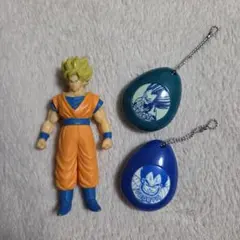 【ドラゴンボール】孫悟空 フィギュア ベジータ キーホルダーセット