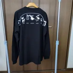 希少XXL 新品未使用タグ付き チャムス オーバーサイズロングTEE ブラック