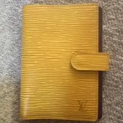 難あり　Louis Vuitton イエロー手帳 エピレザー