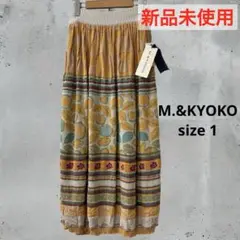 M&KYOKO✨エムアンドキョウコ（1）スカート ブラック 佐藤繊維 ラメ M&KYOKO✨エムアンドキョウコ（1）スカート ブラック 佐藤繊維
