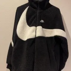 ナイキ ビッグスウッシュリバーシブルボアジャケット