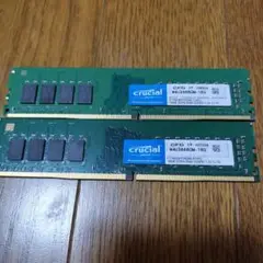 crucial メモリ 32GB(16GB×2) DDR4-2666