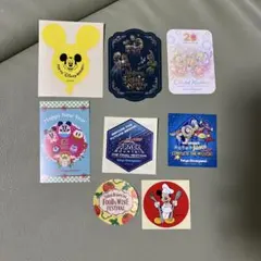 希少！東京ディズニーリゾート 非売品　ステッカー カード8枚セット