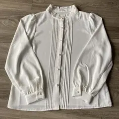 レディース　ブラウス L 白　美品