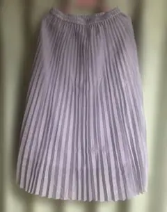 パープル ロングスカート