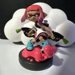 amiibo ガールネオンピンク　アミーボ　スプラトゥーン　あつ森