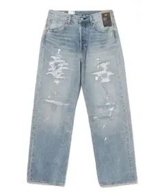 即完品‼️】26SS シュガーヒル ダメージ ダブルニー デニムパンツ 30