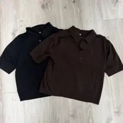 ユニクロ　ポロセーター2点セット