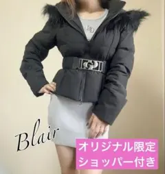 即日発送！GYDA GDベルト付きショートダウンコート　ブラック　ショッパー付
