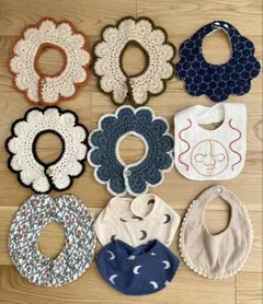 ハンドメイド スタイ よだれかけ QUREMS.