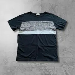 BACK NUMBER ストライプTシャツ L