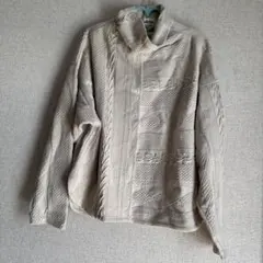 RNA-N ケーブル編み ベージュプルオーバーMサイズ