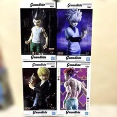 HUNTER×HUNTER ゴン ヒソカ クラピカ キルア フィギュア4点セット