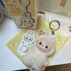 正規品【A】ラブブ PIN FOR LOVEシリーズ ぬいぐるみ イニシャルA