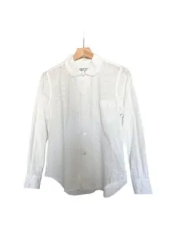 コットン 丸襟 レース シャツ コムデギャルソン XS SS2012のサムネイル