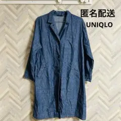 【現品限り】ユニクロ レディース L デニム コート