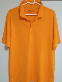 NIKE GOLF ポロシャツ XL オレンジ 半袖 ナイキゴルフ