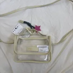 ZARA クリアミニショルダーバック　ミニバック　ザラキッズ　キーホルダー付きのサムネイル