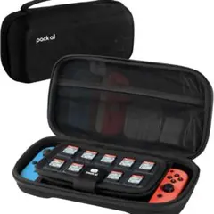 任天堂 Switch スイッチ 専用収納 耐衝撃 防塵 撥水加工 ブラック