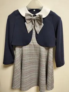 キャサリンコテージ ワンピース、ボレロセット120センチ