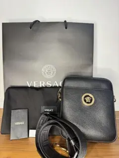 VERSACE メデューサ ショルダーバッグ ブラック