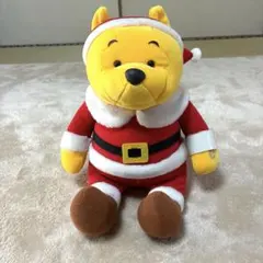 プーさん サンタ服 ぬいぐるみ 約30cm