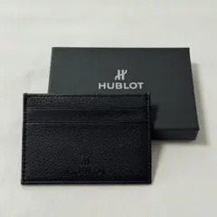 【非売品】Hublot ブラック レザー カードケース