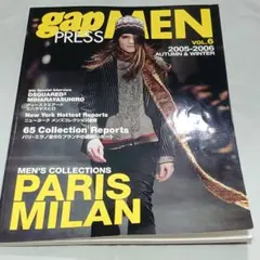 gap PRESS MEN VOL.6 2005-2006 A & W
