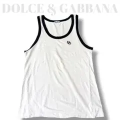 00s dolce&gabbana dirty tank top white - メルカリ