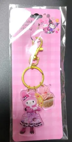 ハーモニーランド ニコイチ マイメロディ アクリル3連キーリング 新品