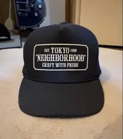 NEIGHBORHOOD メッシュ　キャップ ネイビーのサムネイル