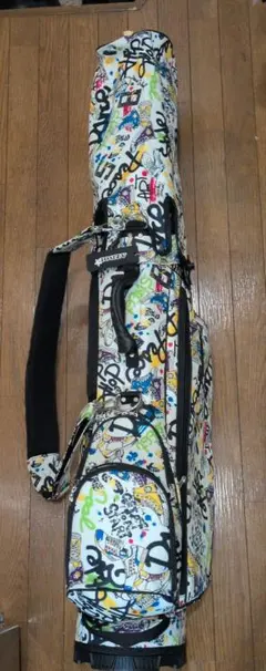 AZROF ゴルフ スタンドキャディバッグ 総柄