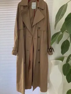 Bershka トレンチコート ベージュ Sサイズ